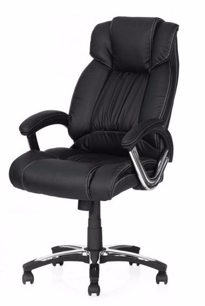 Nilkamal Trenvi High Back Office Chair (Black) | HOMEGENIC.