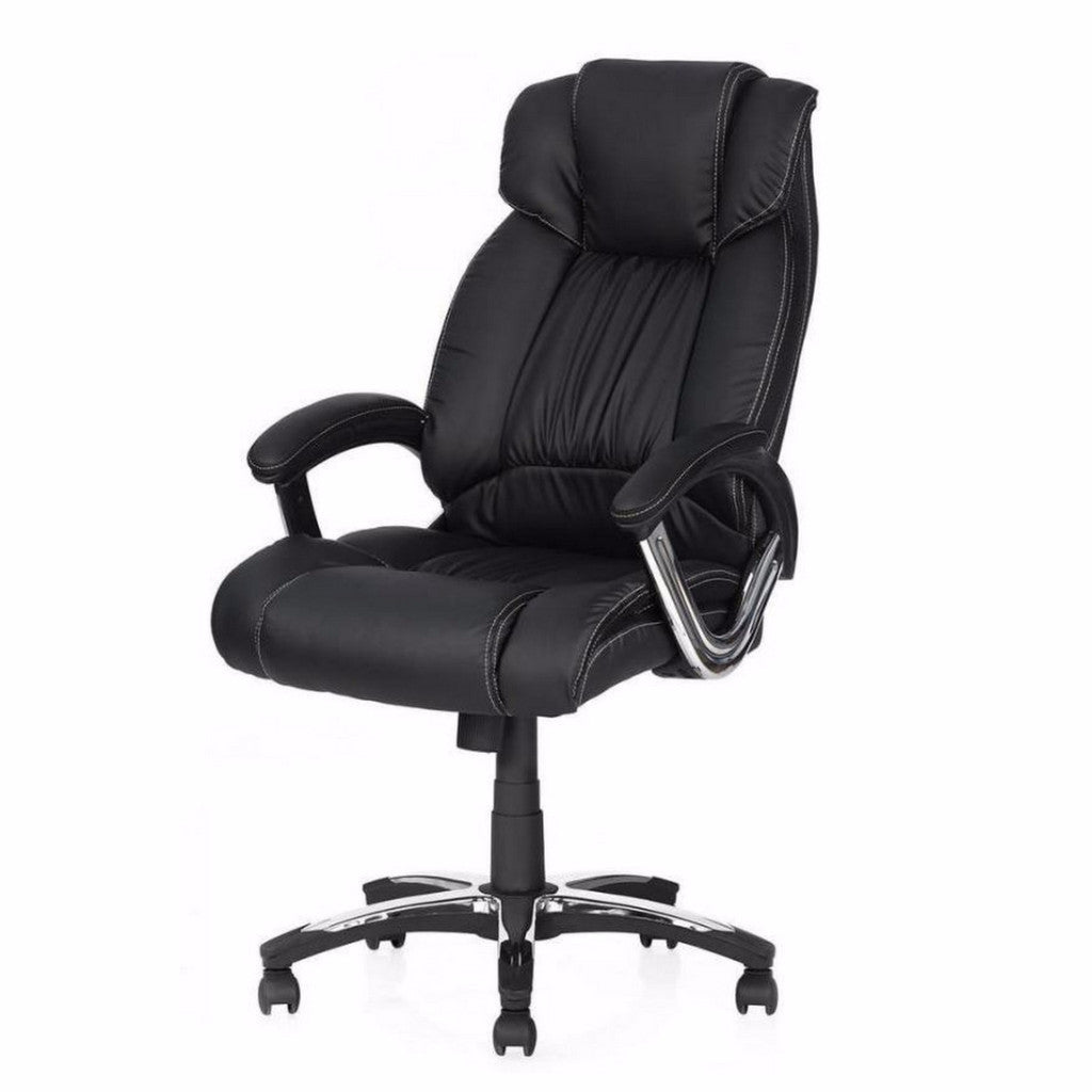 Nilkamal Trenvi High Back Office Chair (Black) | HOMEGENIC.