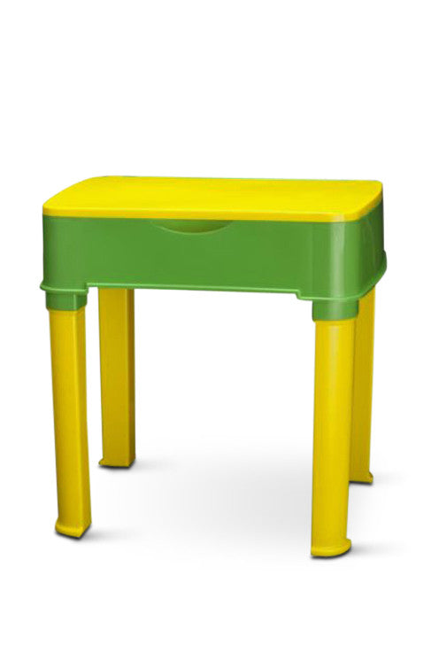 Nilkamal Apple Junior Study Table Set -Yellow And Green | HOMEGENIC.