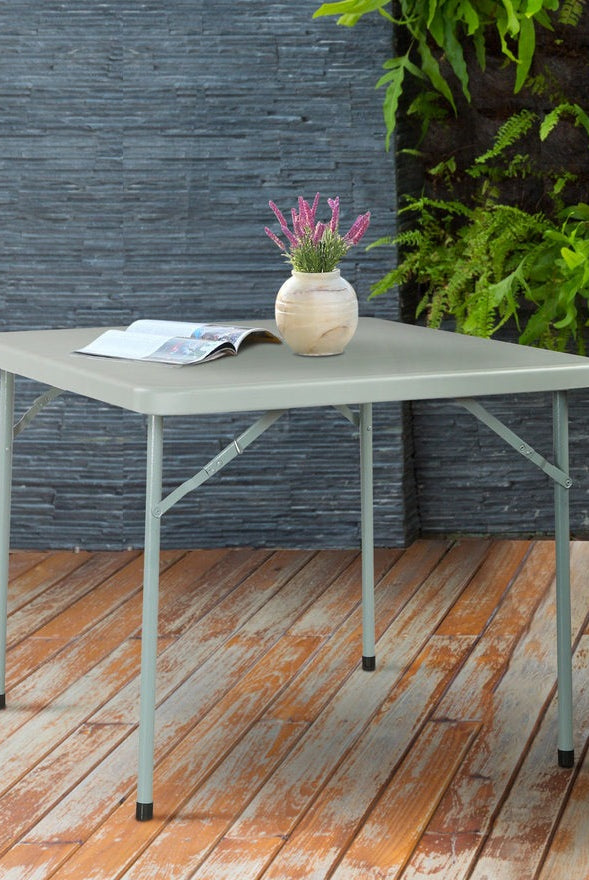 Supreme Miyami Blow Moulded Folding Table (Square) | HOMEGENIC.
