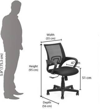 Bentwood Concept 804 Mid Back Chair (Black) | HOMEGENIC.