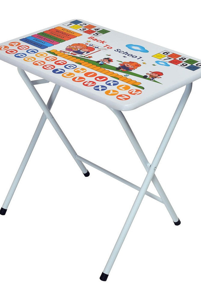 Nilkamal Joy Kids Study Table Set (White and Blue) | HOMEGENIC.