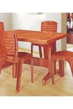 Nilkamal Ultima Dining Table with 6 Chairs CH4025 (Pear Wood) | HOMEGENIC.
