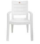 Premium Chair & Table 4+1 (Milky White) | HOMEGENIC.