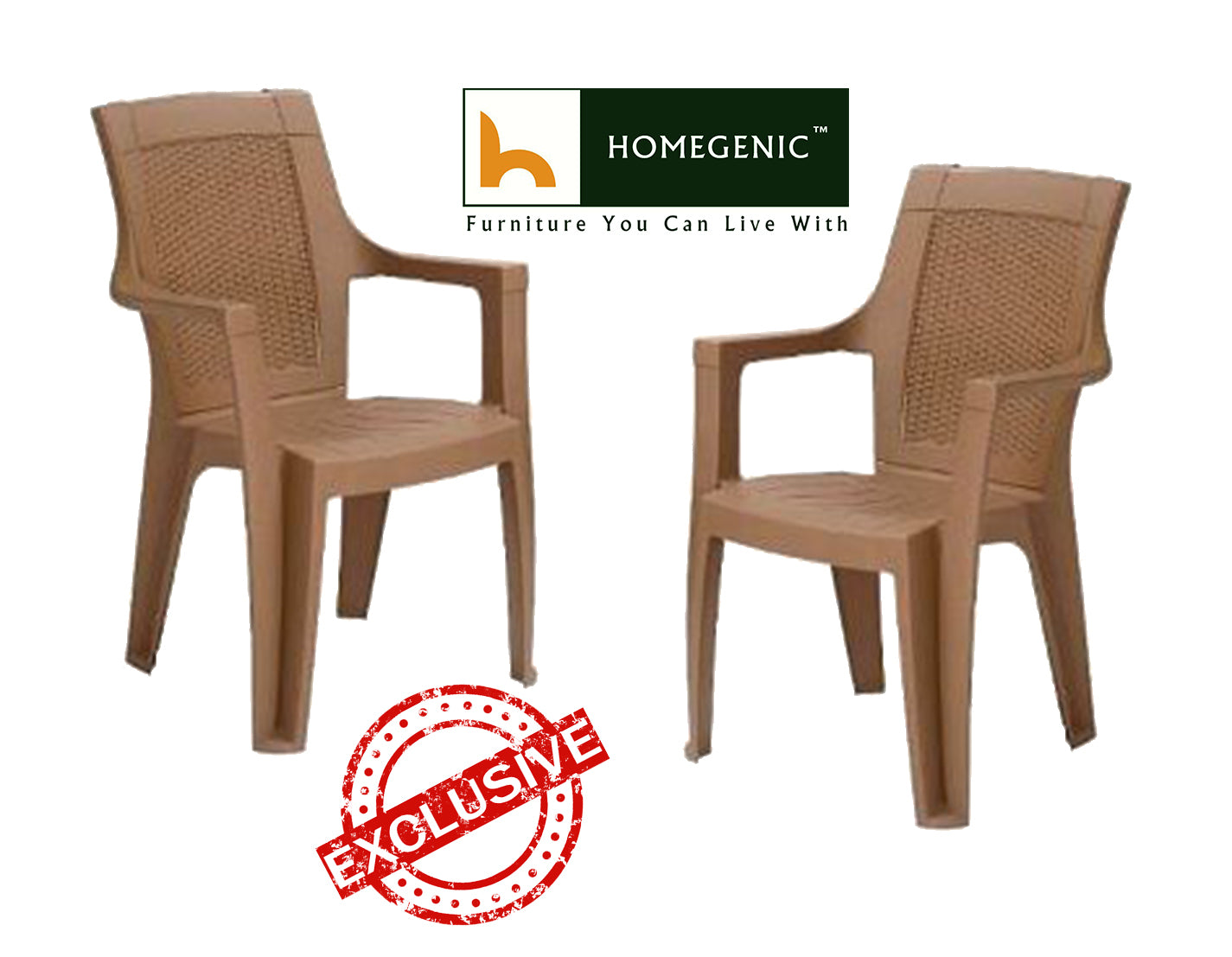 Nilkamal Mystique High Back Chair with Arm (RDB) | HOMEGENIC.