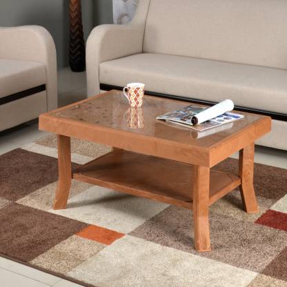Nilkamal Rogue Coffee Table with Tempered Glass | HOMEGENIC.