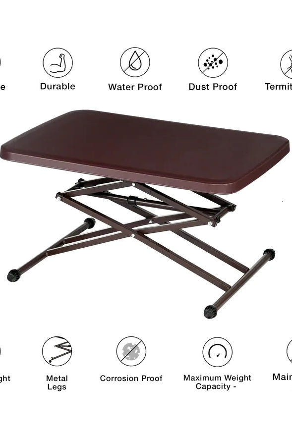 Supreme Scissor Height Adjustable Table | HOMEGENIC.