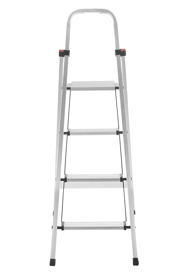Nilkamal Splendid Standing Ladder (Silver) | HOMEGENIC.