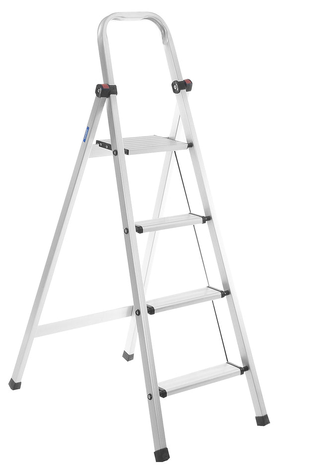 Nilkamal Splendid Standing Ladder (Silver) | HOMEGENIC.