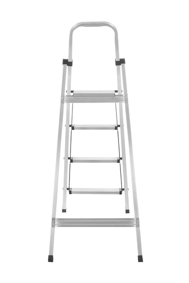 Nilkamal Splendid Standing Ladder (Silver) | HOMEGENIC.