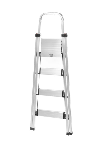 Nilkamal Splendid Standing Ladder (Silver) | HOMEGENIC.
