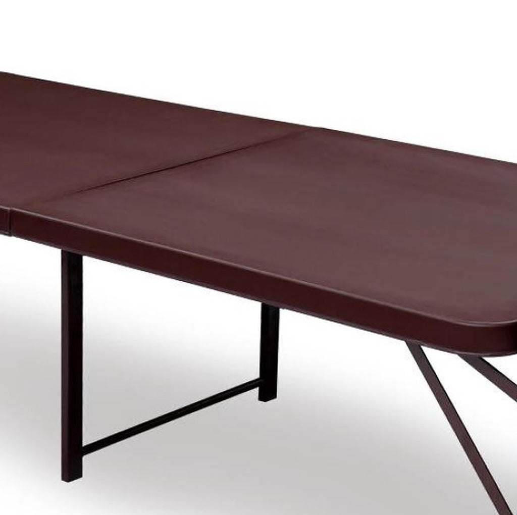 Supreme Smart Folding Bed for Guest with Powder Coating Paint (Brown) | HOMEGENIC.