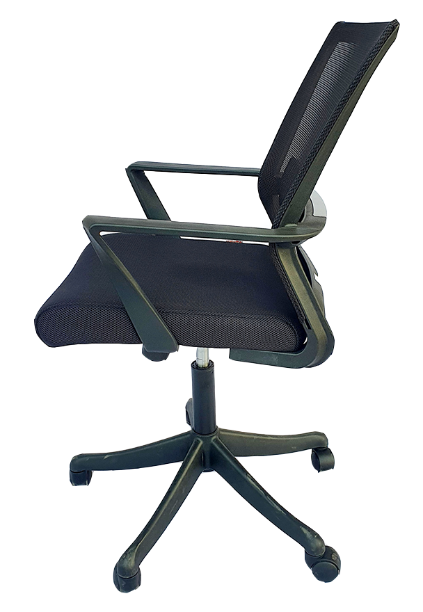 Acme Elantra Mid Back Mesh Office Chair 1210 (Black) | HOMEGENIC.