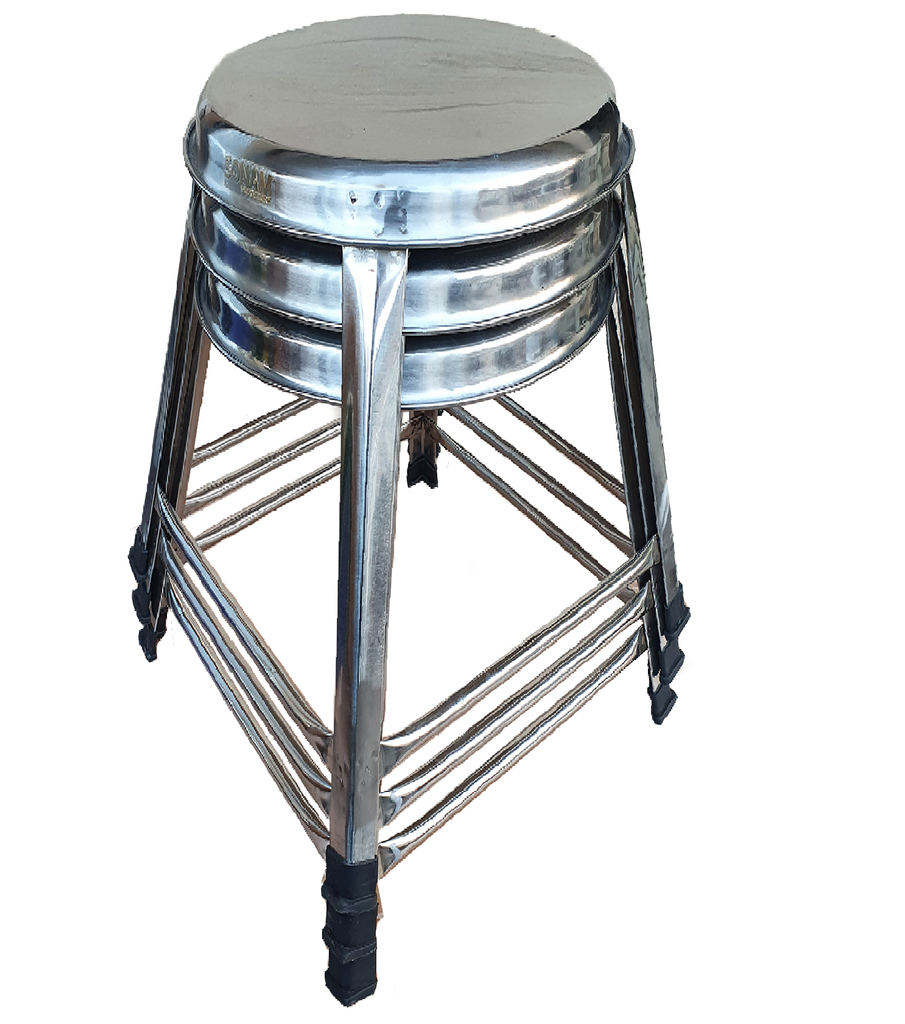 Rally Steel Multipurpose Stool for Home SS202 | HOMEGENIC.