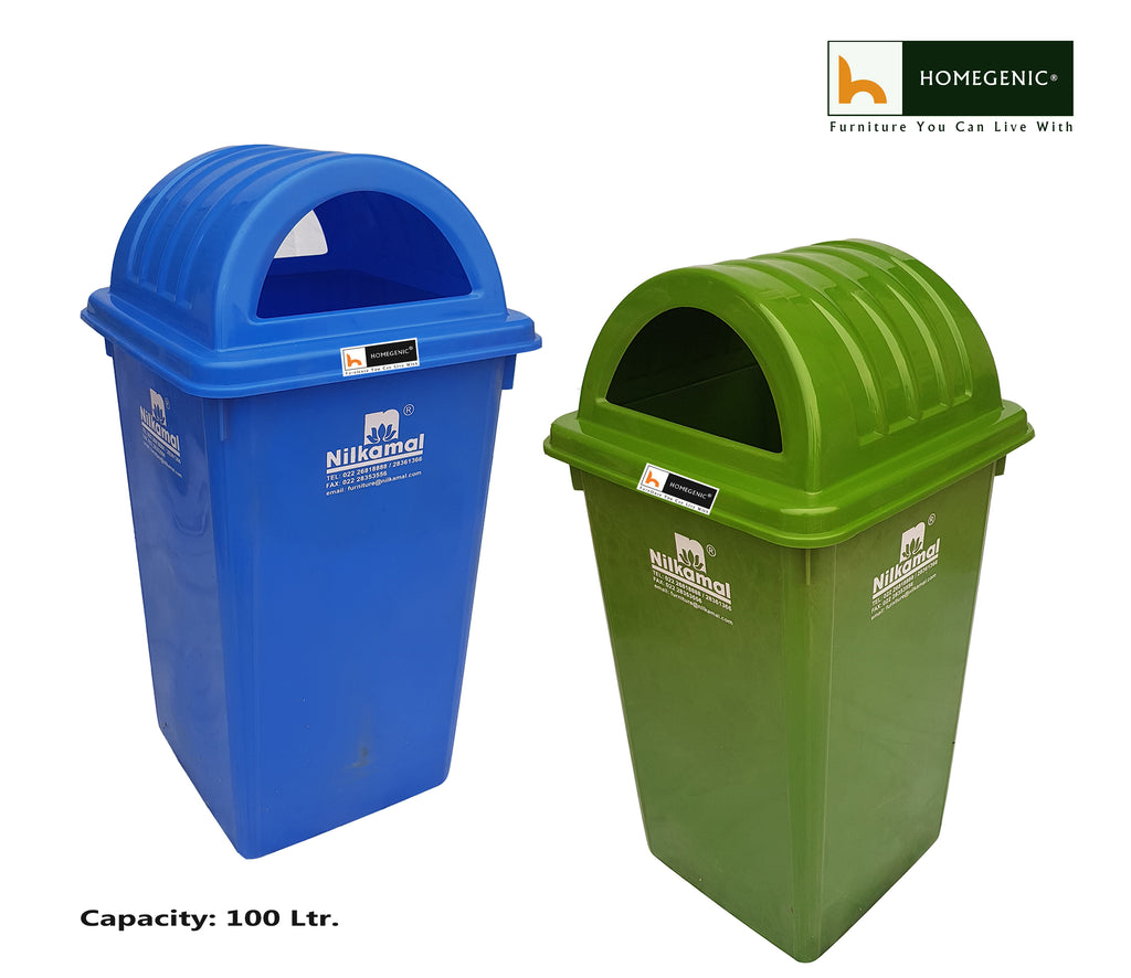 Nilkamal Dustbin 100 Litre (Swachh Bharat Mission) Collection | HOMEGENIC.