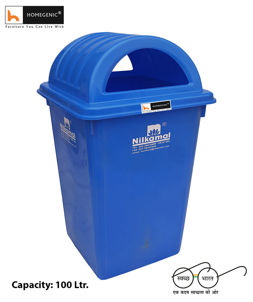 Nilkamal Dustbin 100 Litre (Swachh Bharat Mission) Collection | HOMEGENIC.