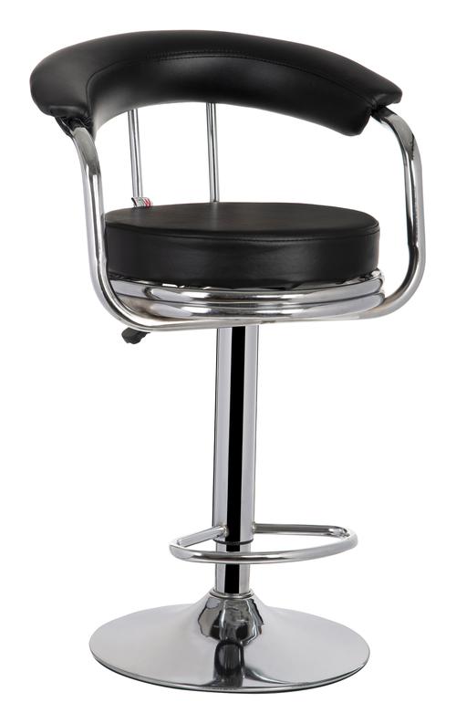 Magnum Bar Stool for Kitchen/Office/Bar (Black) | HOMEGENIC.