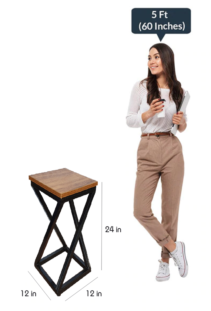 Homegenic Z Metal Stool for Kitchen/Office/Bar | HOMEGENIC.
