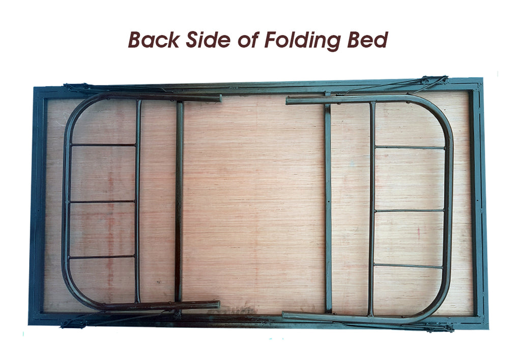 Smart Folding Bed with Mattress & Pillow (6x3 feet) | HOMEGENIC.