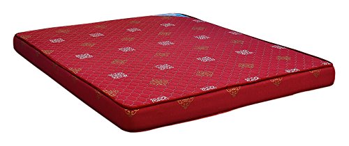 Nilkamal Sneham XL 5-inch Single Size Mattress (Maroon, 72x48x5) | HOMEGENIC.