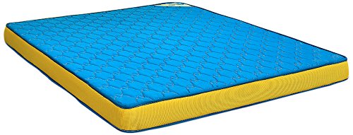 Nilkamal Cool Bond 5-inch Double Size Rubberised Coir Mattress (Blue, 72x48x5) | HOMEGENIC.