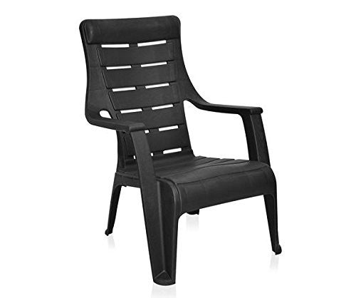 Nilkamal Sunday Garden Chair (Iron Black) | HOMEGENIC.