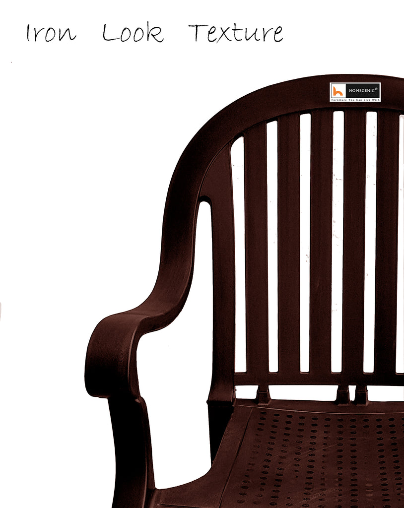 Homegenic Impulse Royal Chair (Antique Look) Matte Brown | HOMEGENIC.