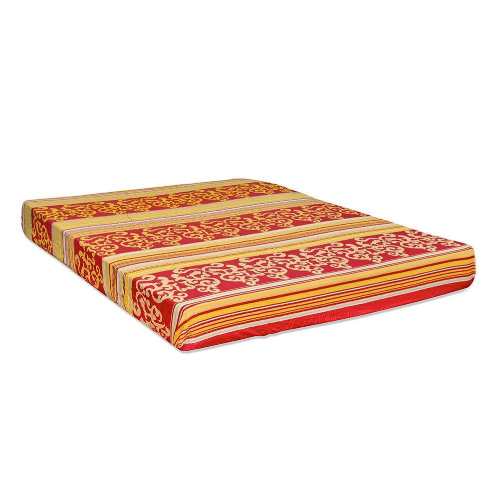 Nilkamal Sneham XL 5-inch Single Size Mattress (Maroon, 72x48x5) | HOMEGENIC.