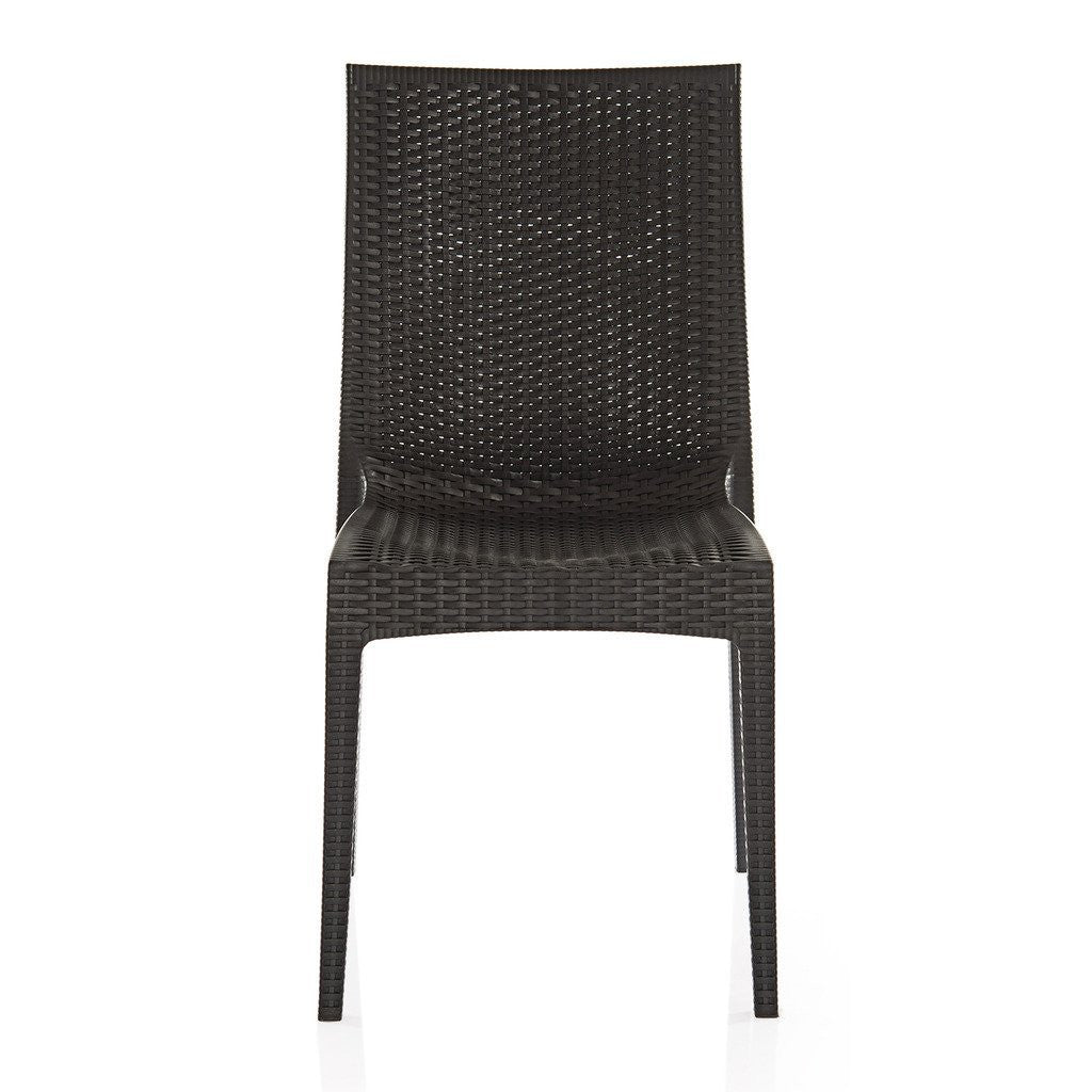 Varmora Designer Chair Set of 2 (Club - Black) | HOMEGENIC.