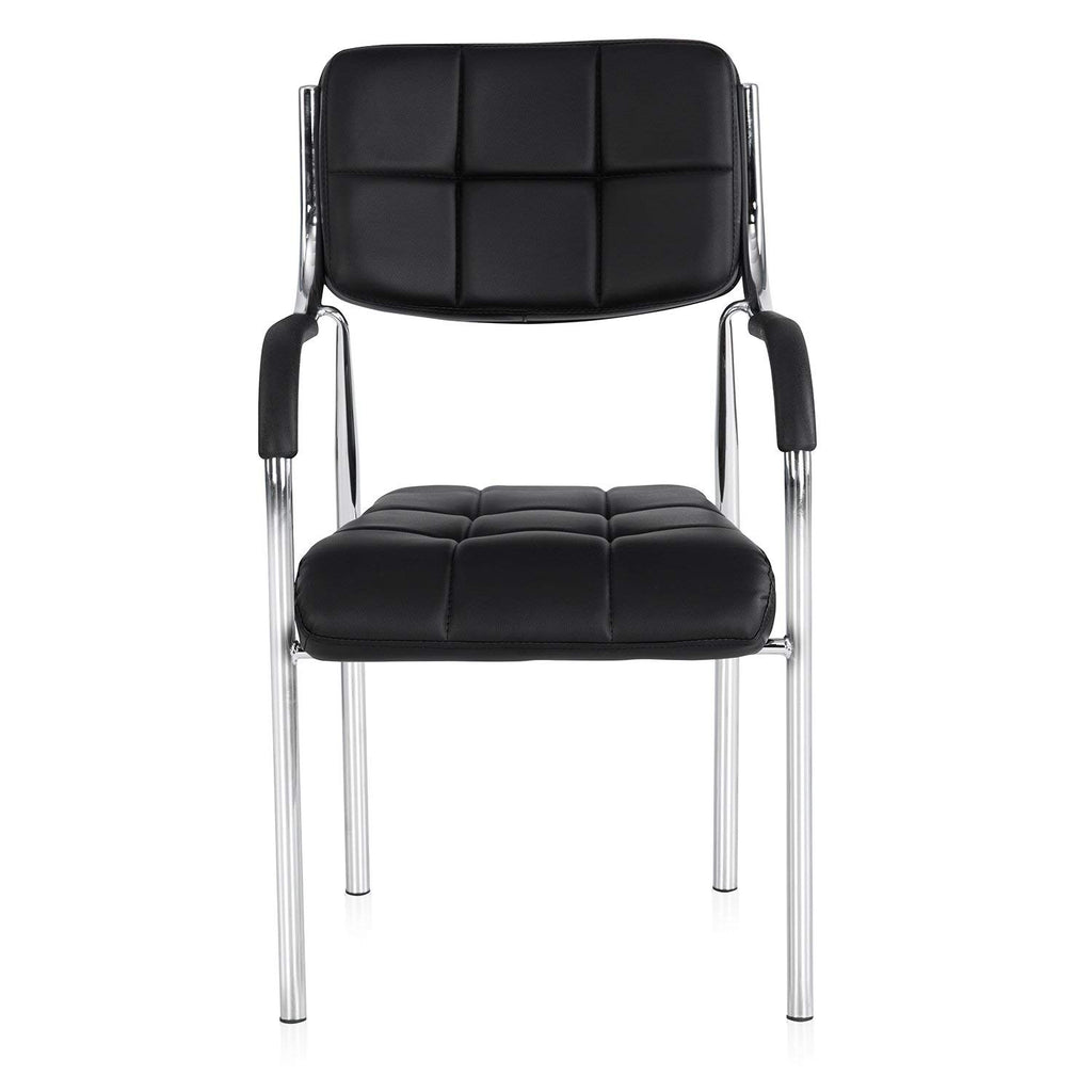 Bentwood Indus Leatherette Visitor Office Chair | HOMEGENIC.