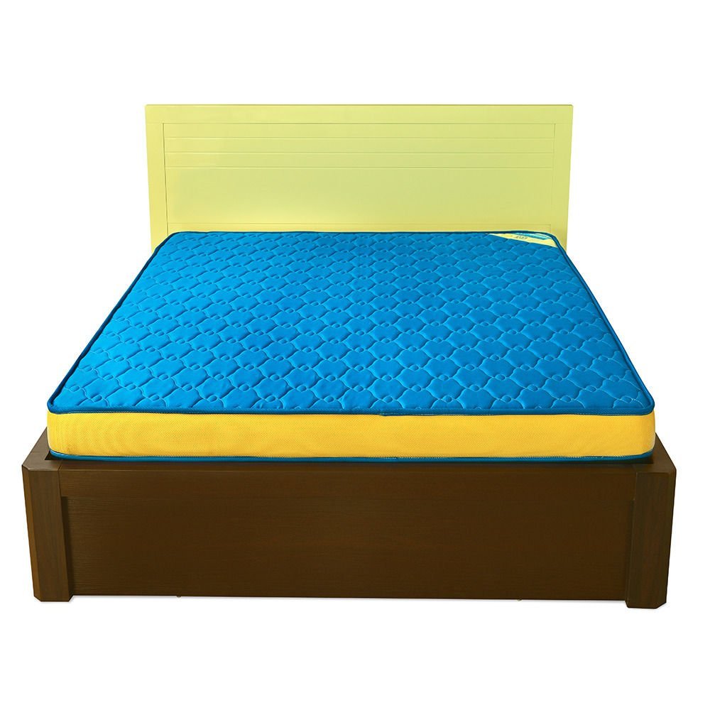 Nilkamal Cool Bond 5-inch Double Size Rubberised Coir Mattress (Blue, 72x48x5) | HOMEGENIC.