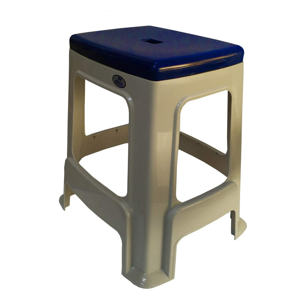 Nilkamal Plastic Stool STL23 Duo Color | HOMEGENIC.