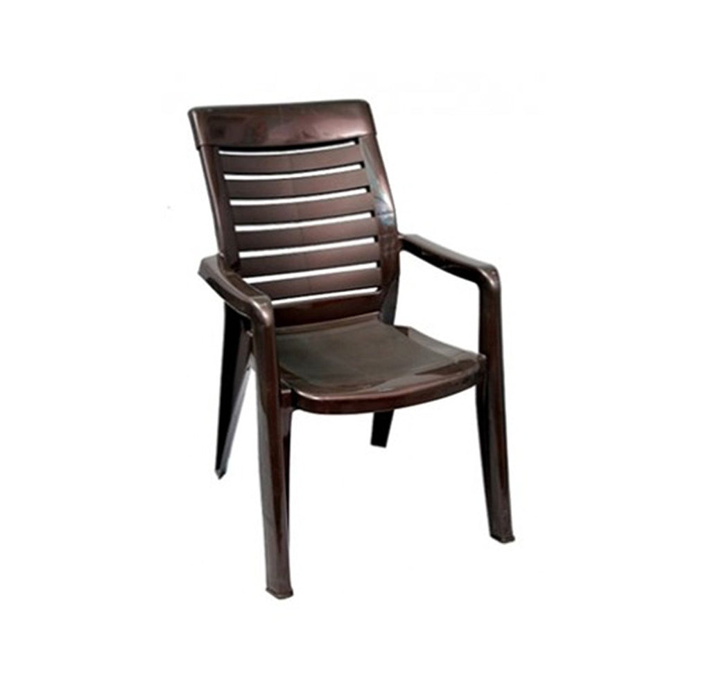 Nilkamal Premium High Back Chairs 2180 (Brown) | HOMEGENIC.