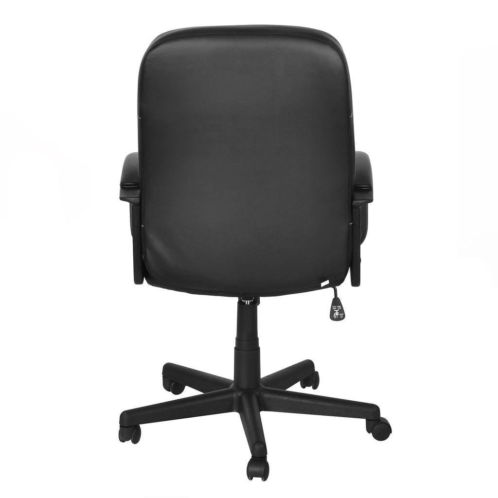 Nilkamal Mayor Mid Back Office Chair (Black) | HOMEGENIC.