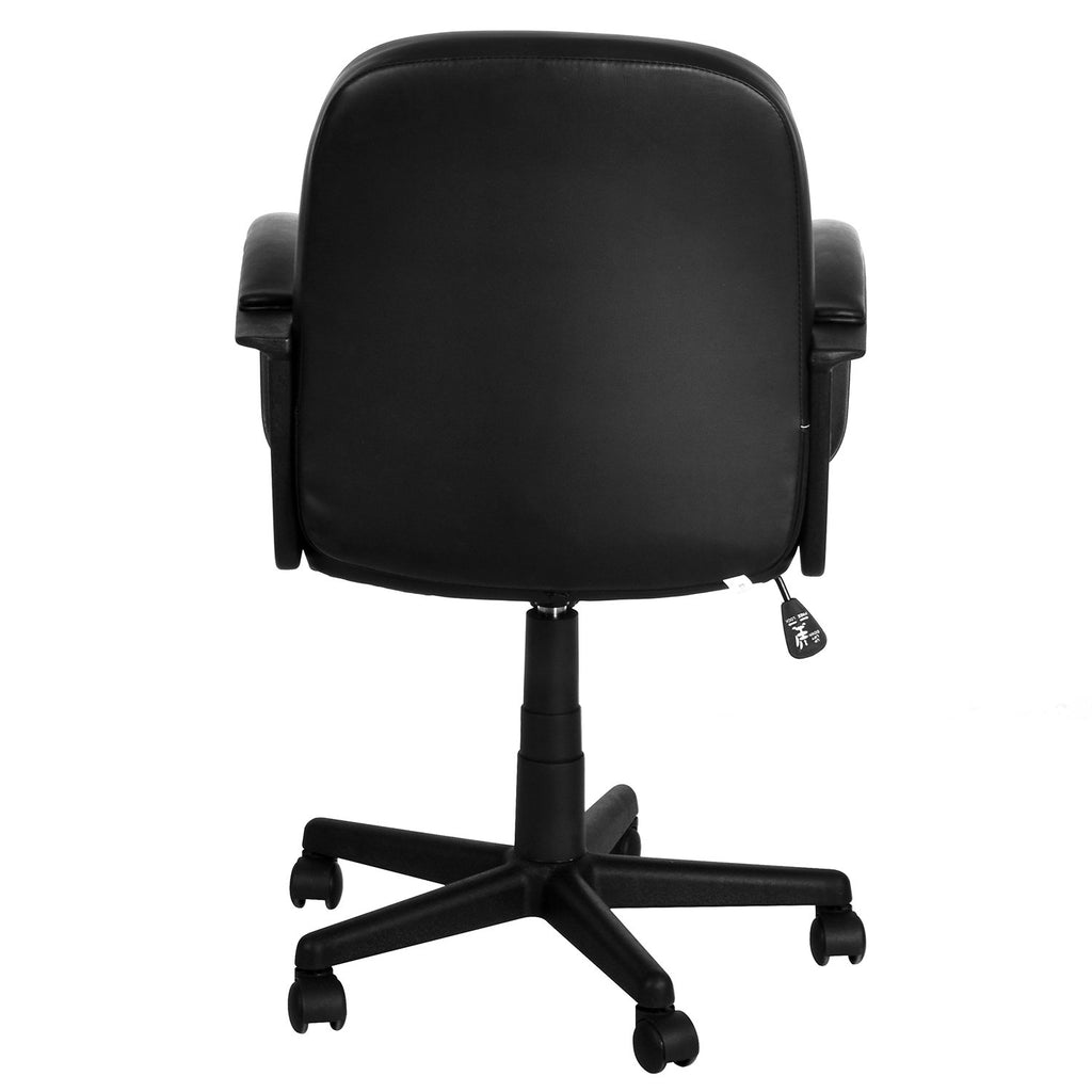 Nilkamal Mayor Low Back Office Chair (Black) | HOMEGENIC.
