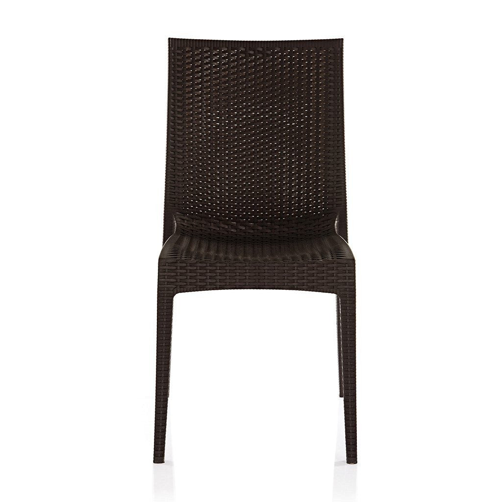 Varmora Designer Chair Set of 2 (Club - Brown) | HOMEGENIC.