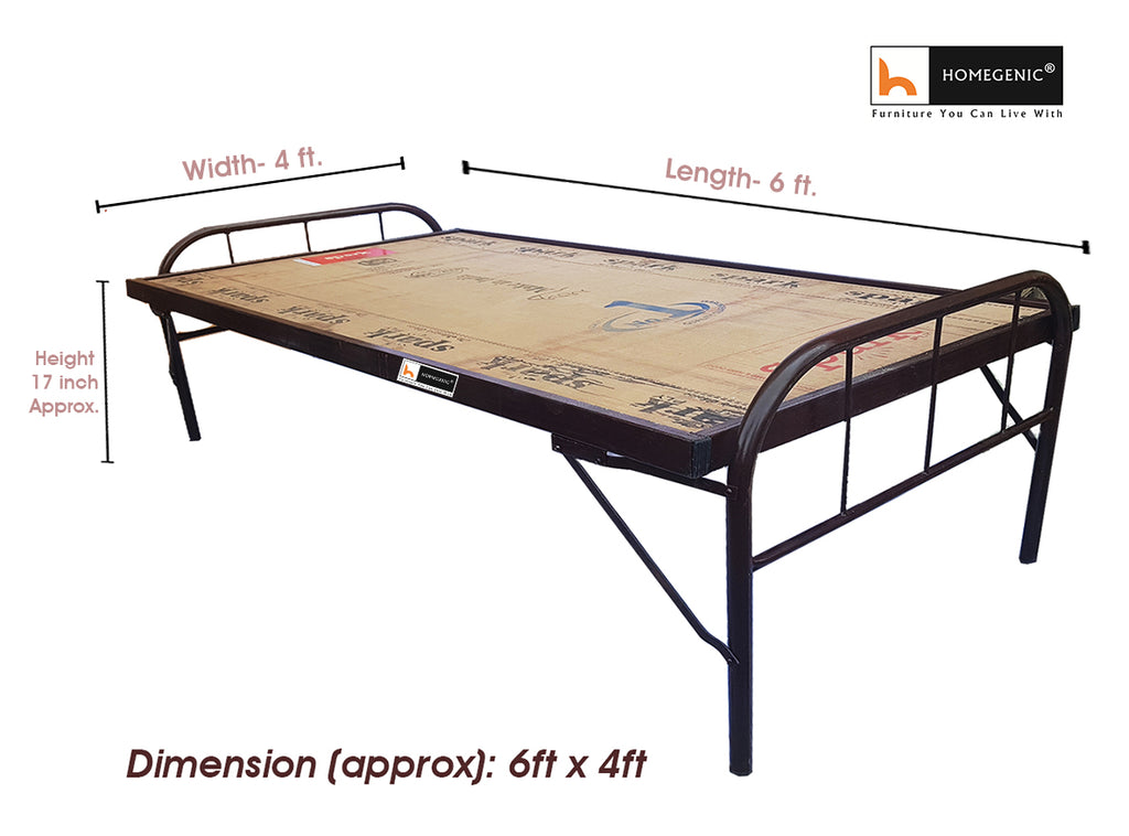 Homegenic Smart Folding Bed with Plywood 6x4 feet | HOMEGENIC.