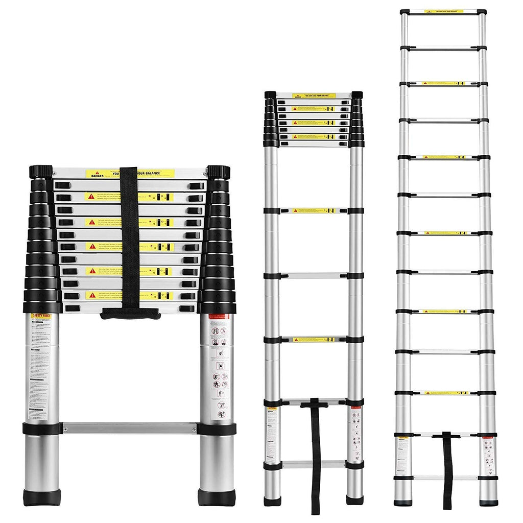 Homegenic Telescopic Folding Aluminium Ladder | HOMEGENIC.