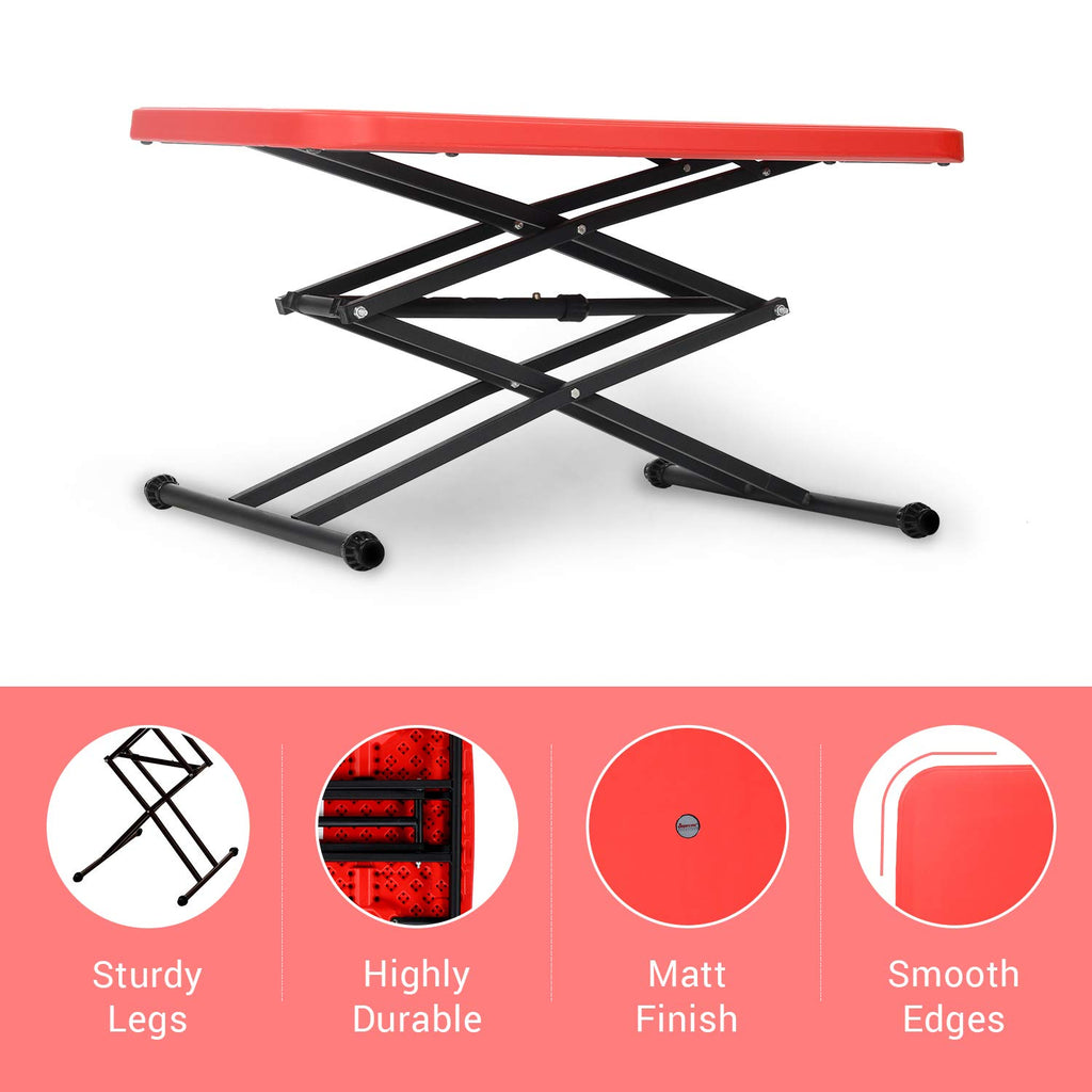Scissor Folding Table with Chair Amity | HOMEGENIC.