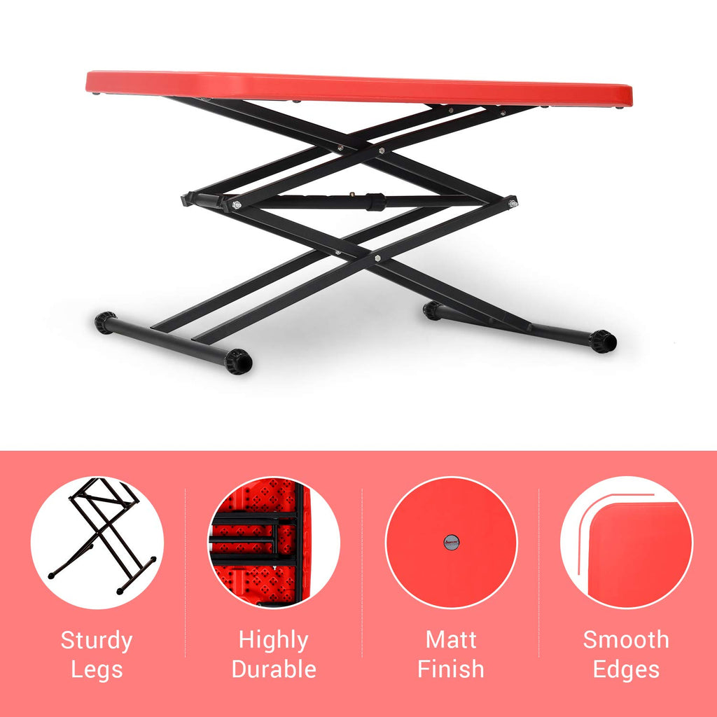 Supreme Scissor Height Adjustable Table | HOMEGENIC.