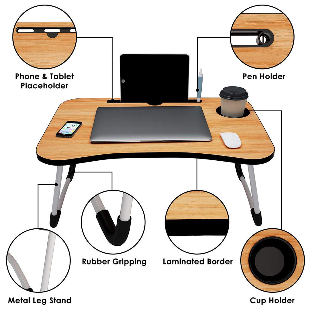 Nilkamal Adapt Folding Laptop Bed Desk Table | HOMEGENIC.