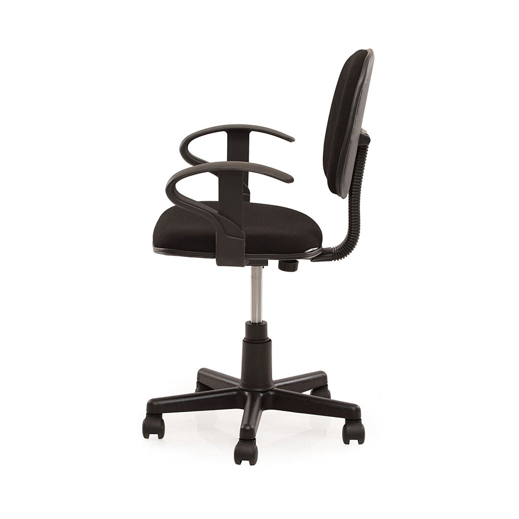 Nilkamal Venus Computer Chair (Black) with Laptop Stand Complimentary | HOMEGENIC.