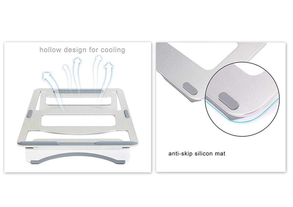 Homegenic Air Vented Multi-Function Folding Portable Table Stand for Laptops (13" to 15" Laptop) | HOMEGENIC.