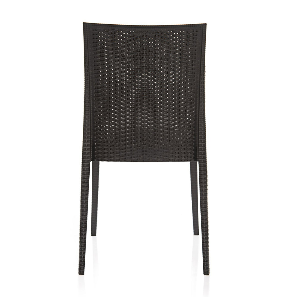 Varmora Designer Chair Set of 2 (Club - Black) | HOMEGENIC.