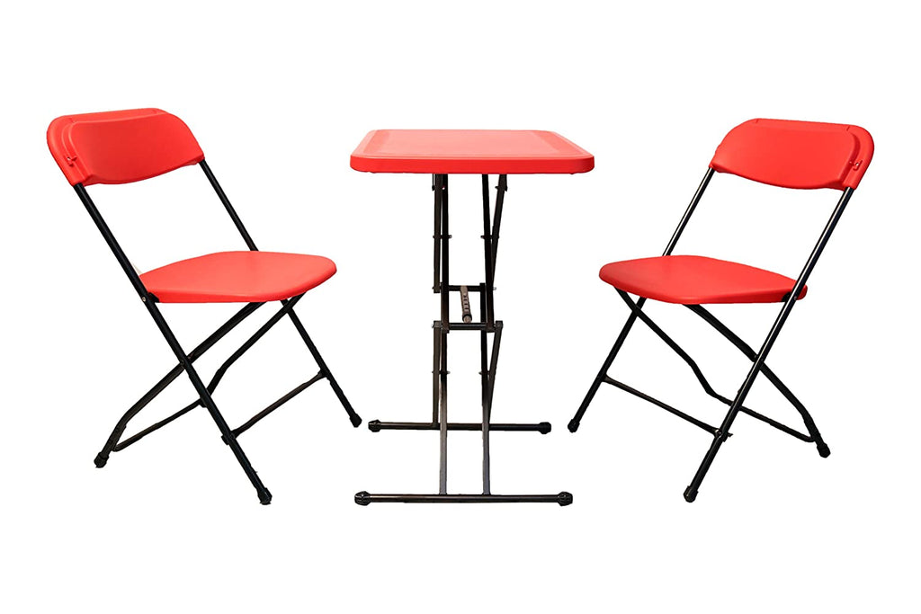 Scissor Folding Table with Chair Amity | HOMEGENIC.