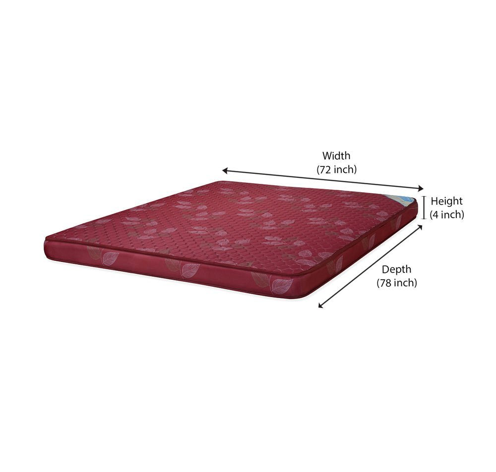 Nilkamal Dream Mattress (78x72) - 4 inch | HOMEGENIC.