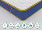 Resilia Orthopaedic Foam Mattress (5 Inches) Zzip Roll Pack- Free Mattress Protector | HOMEGENIC.