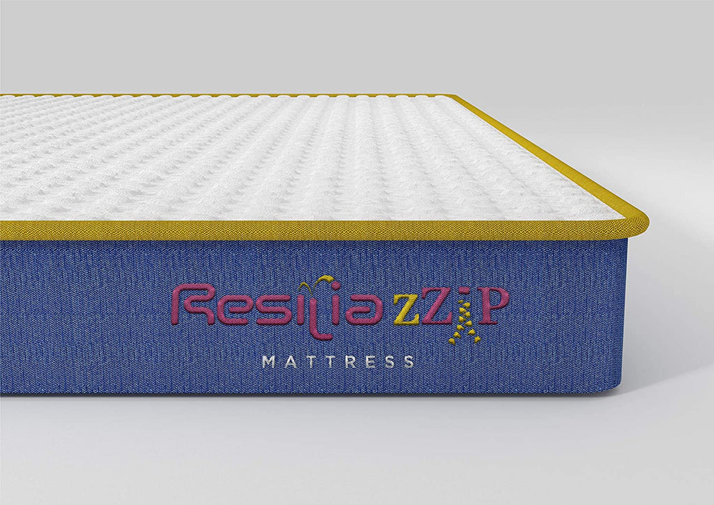 Resilia Orthopaedic Foam Mattress (5 Inches) Zzip Roll Pack- Free Mattress Protector | HOMEGENIC.