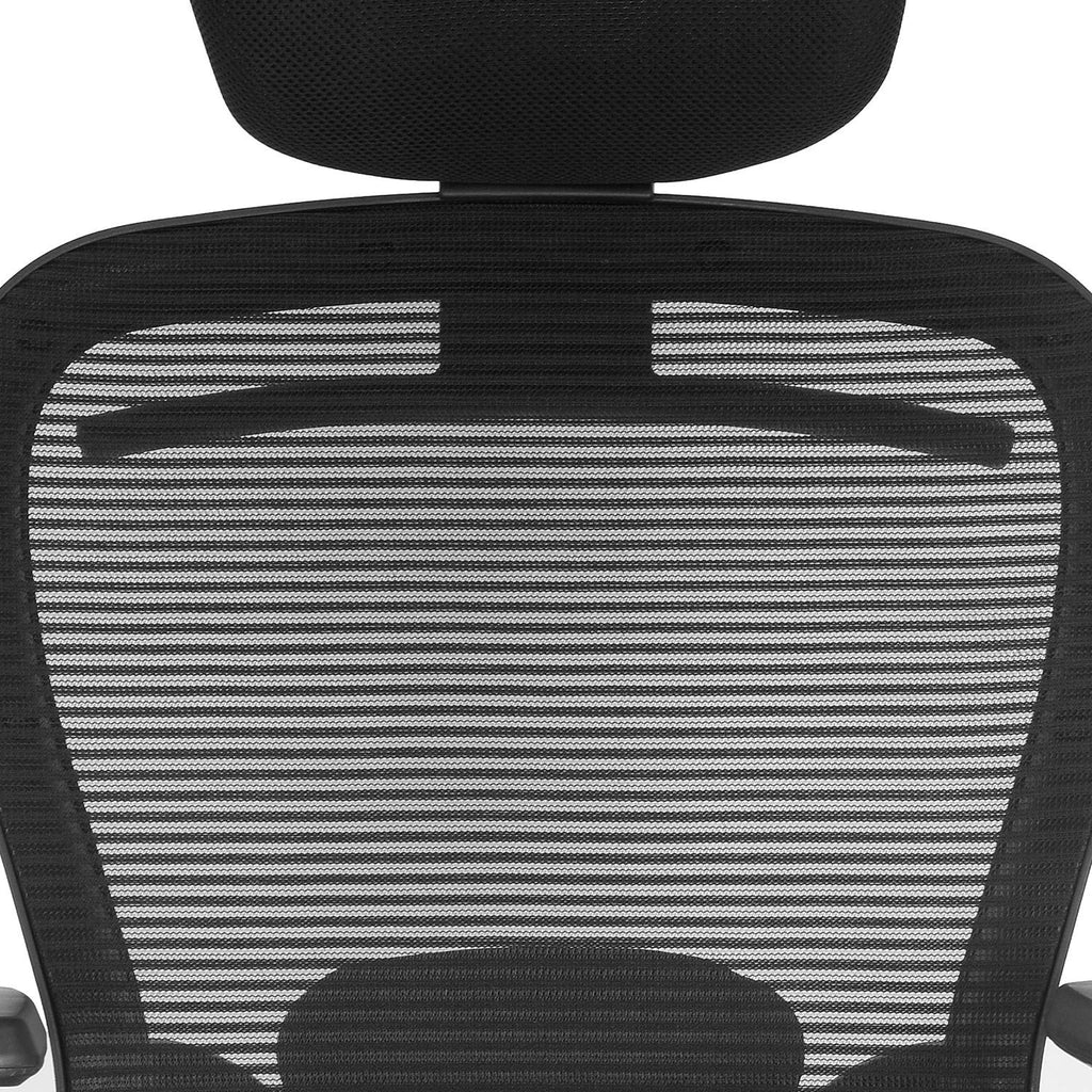 Bentwood Butterfly High Back Mesh with Head Rest Chair (Black) | HOMEGENIC.