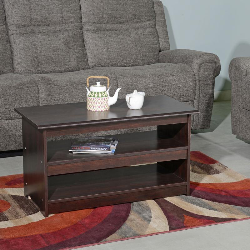 Nilkamal Aspen Coffee Table (Brown) | HOMEGENIC.